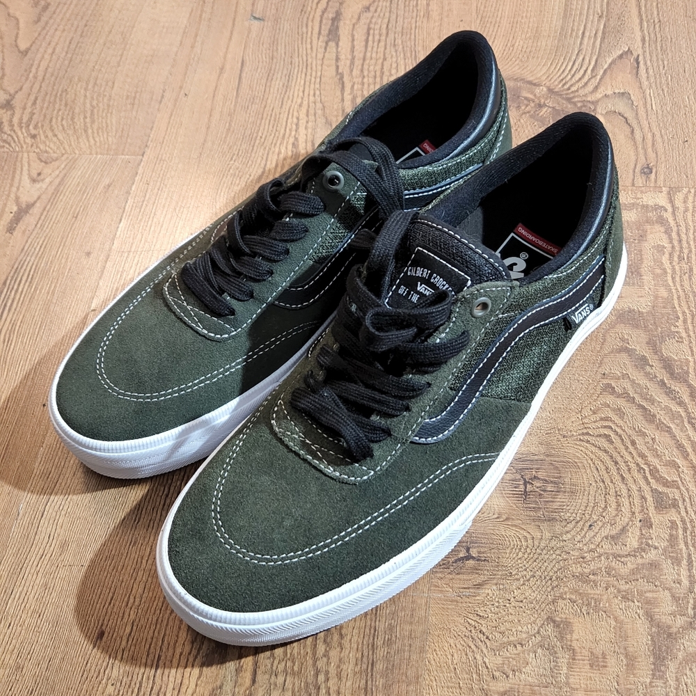 Green Vans Men's 9
